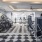 a gym with exercise equipment