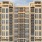 The exterior of the Novel Turtle Creek apartment complex in Dallas, featuring a modern facade with a view of the balconies.